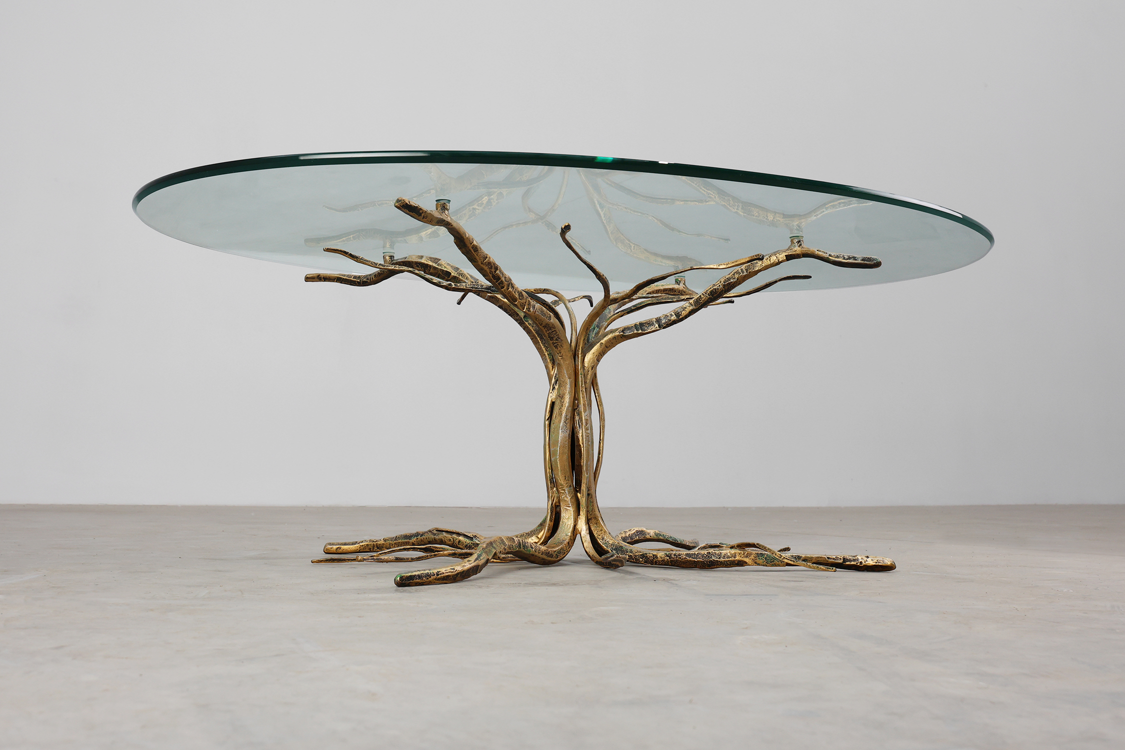 Mid-century forged metal coffee table by Salvino Marsura, Italy 1960sthumbnail